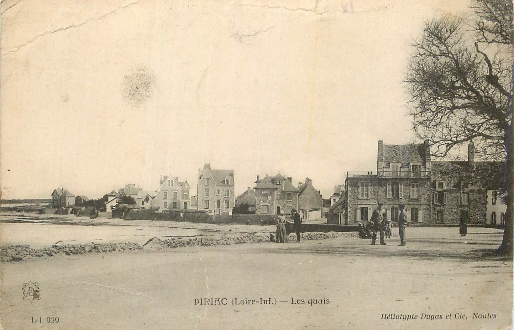 CPA Piriac (Loire Inf) Les Quais