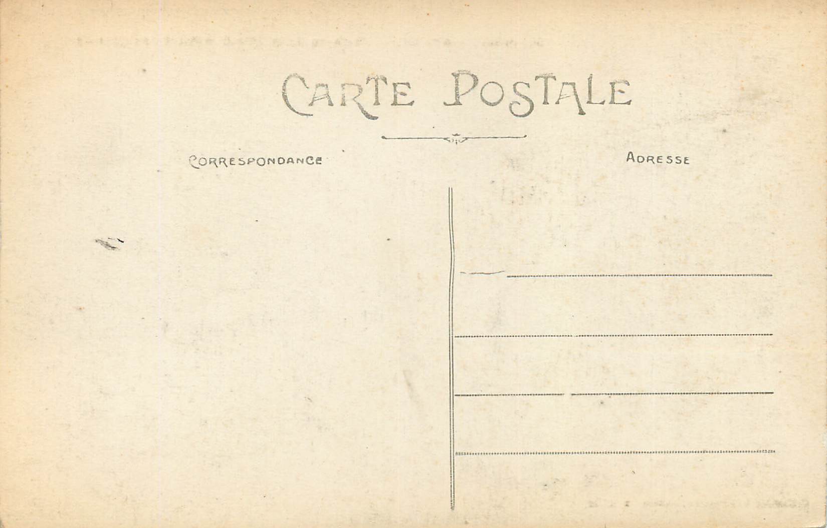 CPA Piriac (Loire Inf) Rochers de la Cote a la Pointe du Castelli — Rückseite