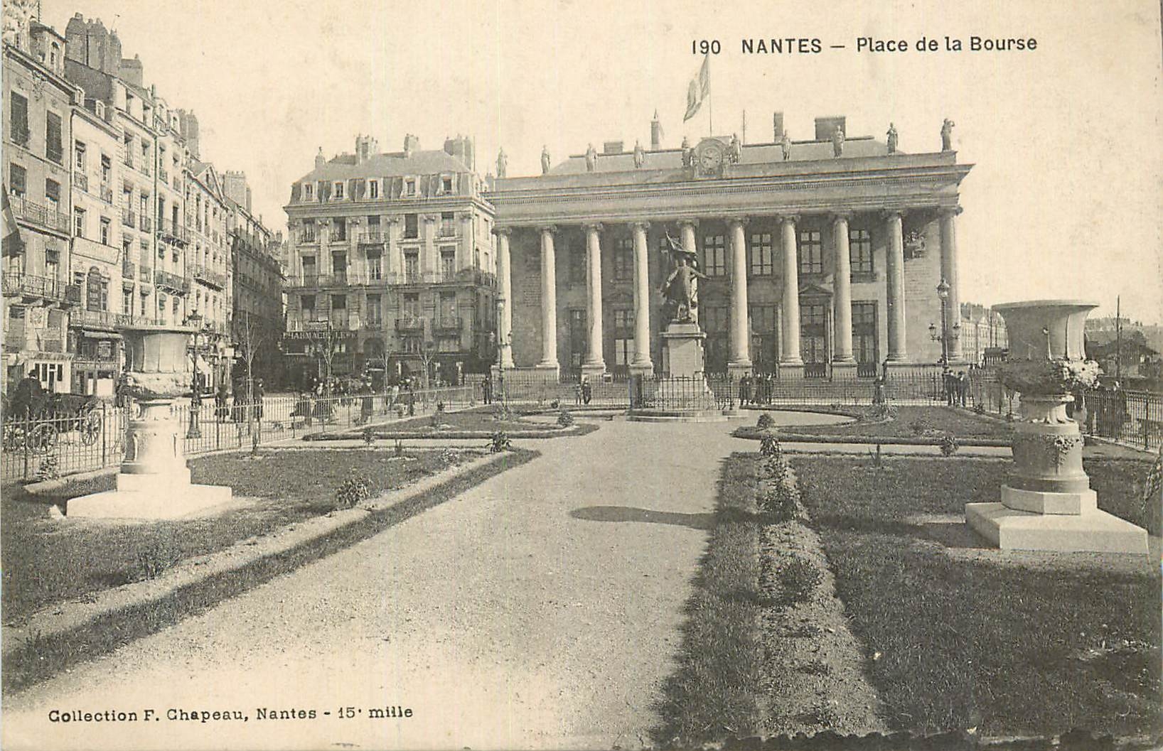 CPA Nantes Place de la Bourse