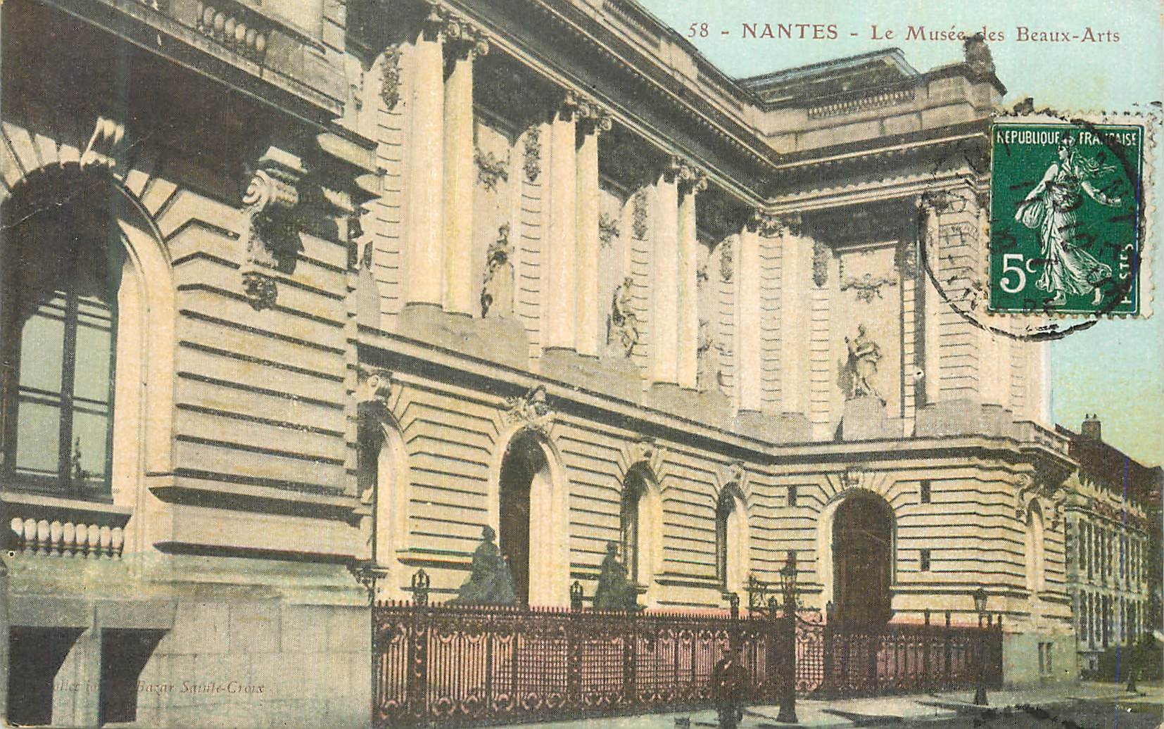 CPA Nantes Le Musee des Beaux Arts