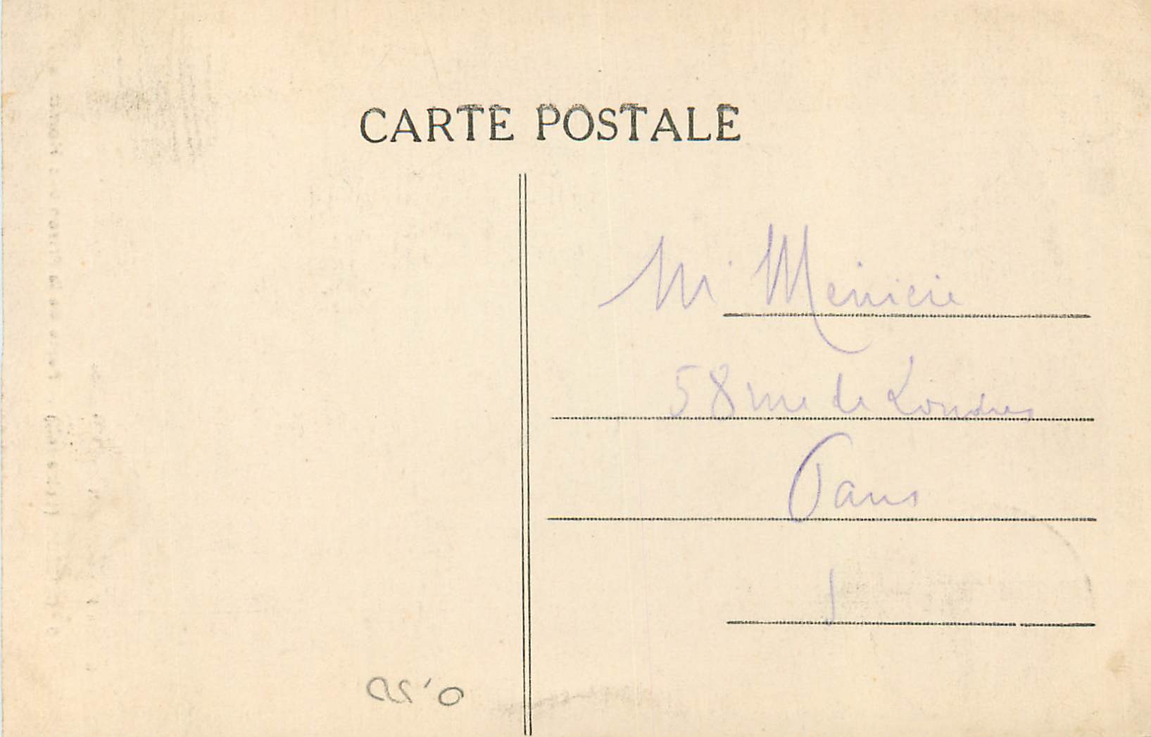 CPA Clisson (Loire Inf) Porte de la Prison d'Hommes — Rückseite