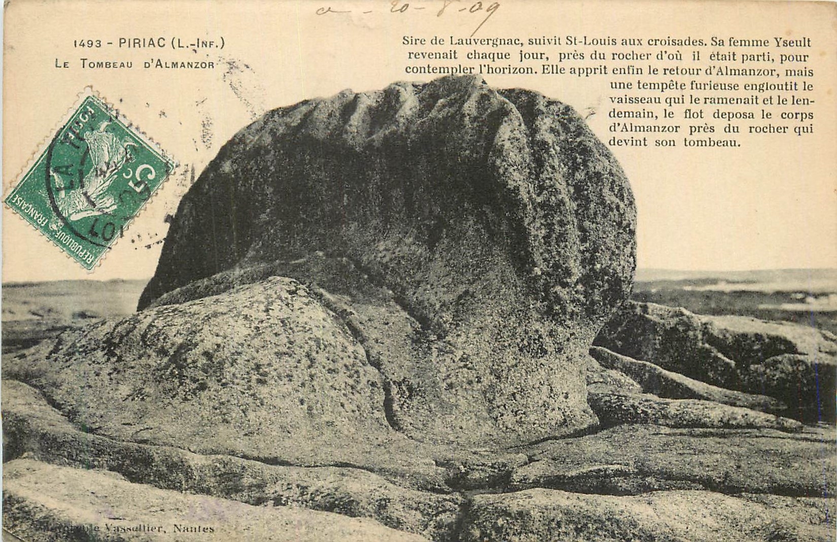 CPA Piriac (L Inf) Le Tombeau d'Almanzor