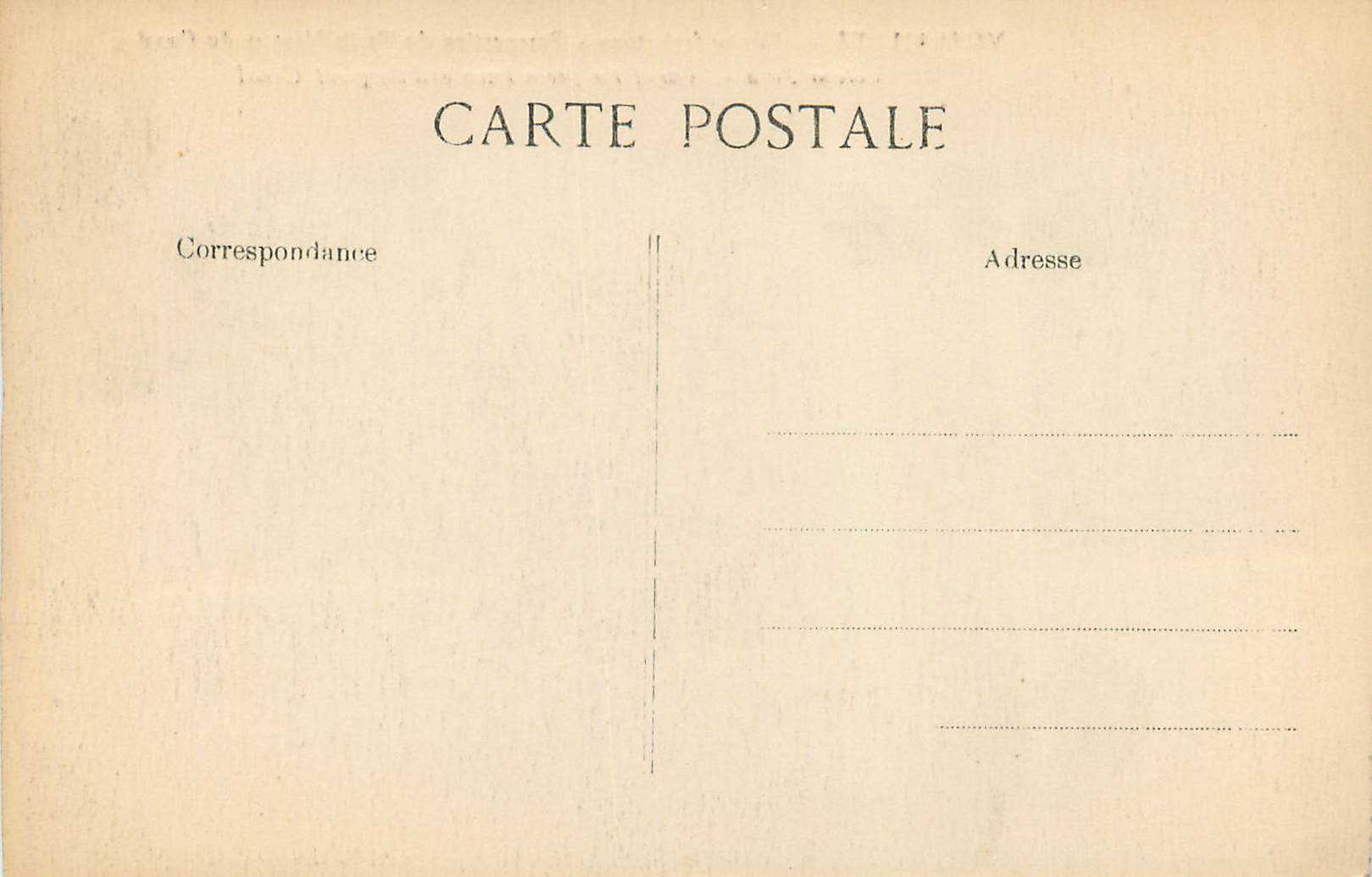 CPA Versailles Bassin de Latone Perspective du Tapis Vert et du Canal — Verso