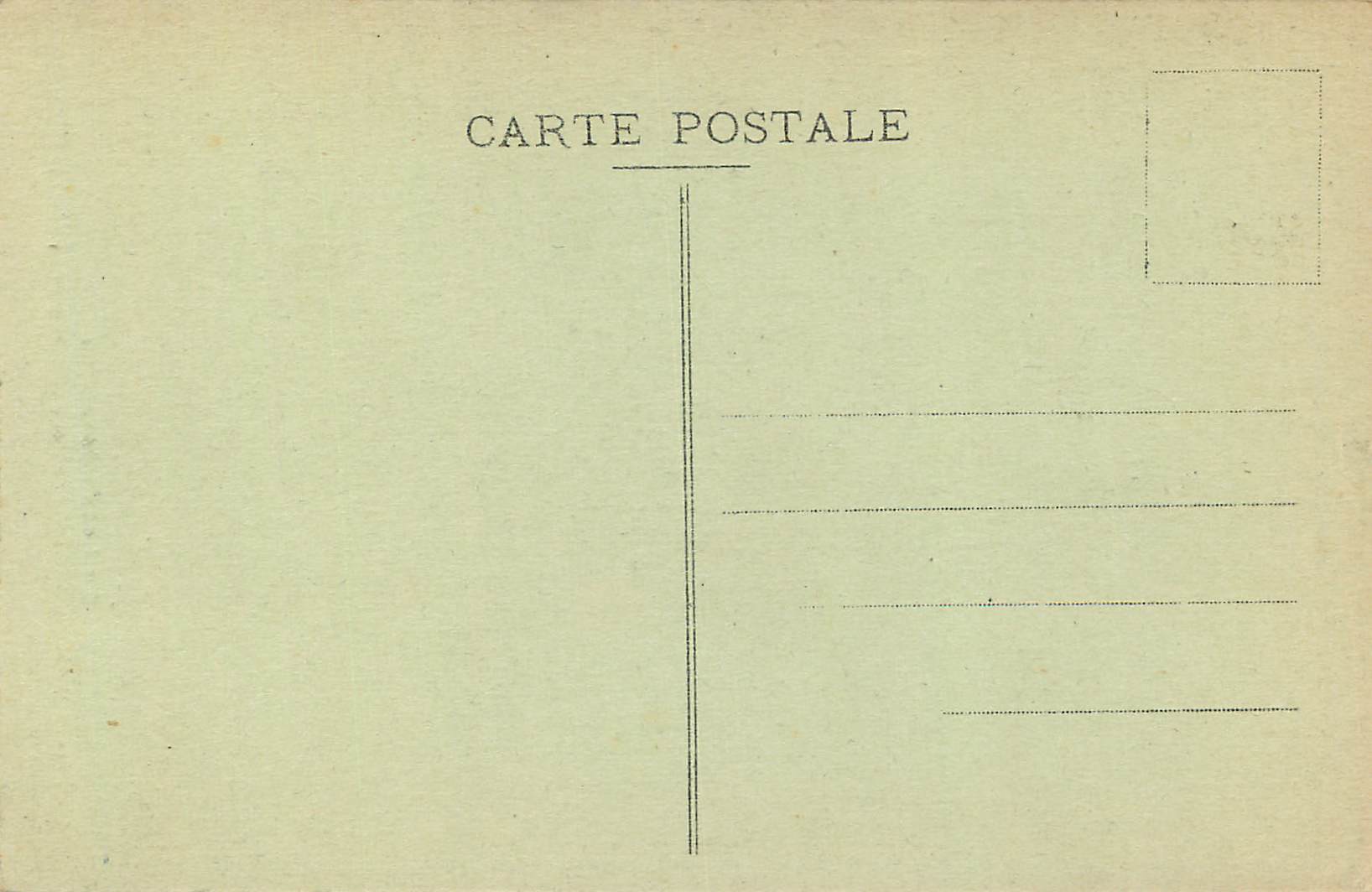 Der pittoreske Lot — Englischer Pass — Englisches Ruinenensemble bei Conduché — Fototypie der Docks, Cahors, Nr. 535 — Rückseite