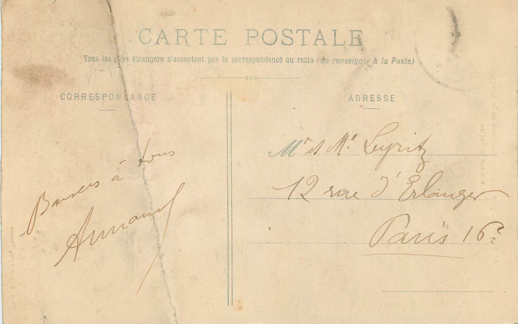 Aubevoye, près Gaillon — Château de la Créquinière et vue sur la Vallée — Phot. A. Laverène, Vernon — Reverso
