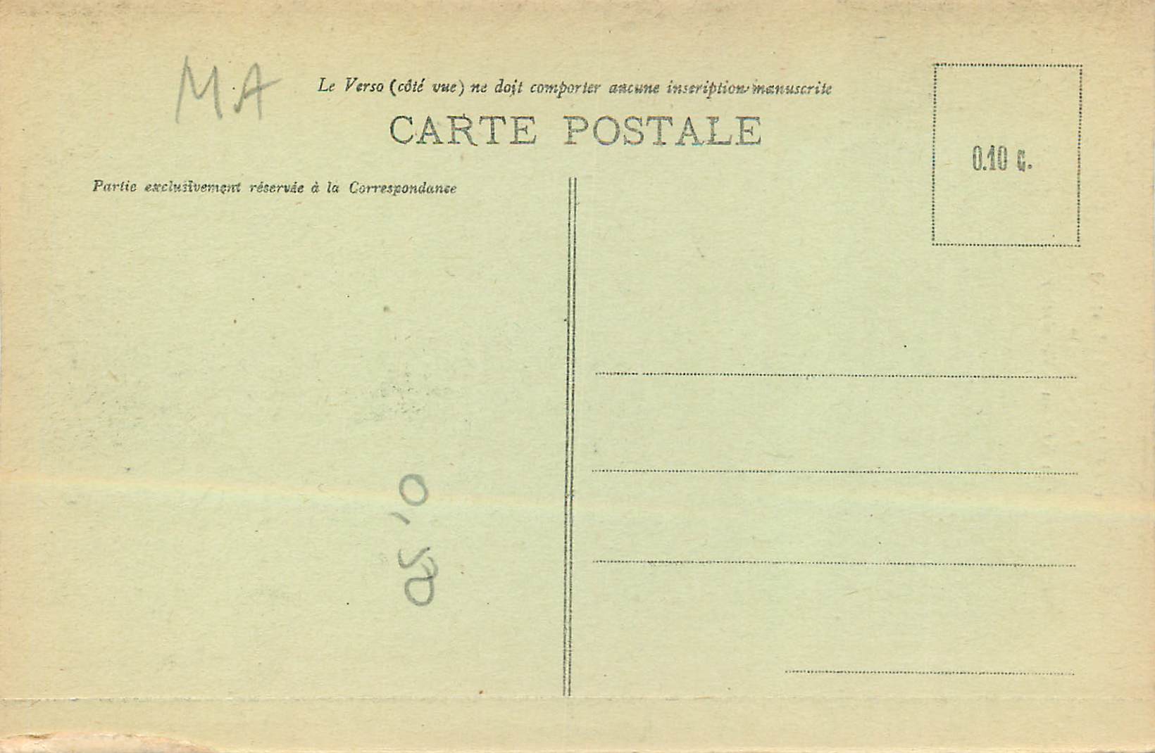 CPA Chartres (E et L) La Cathedrale (du XII au XVIe Siecle) — Verso