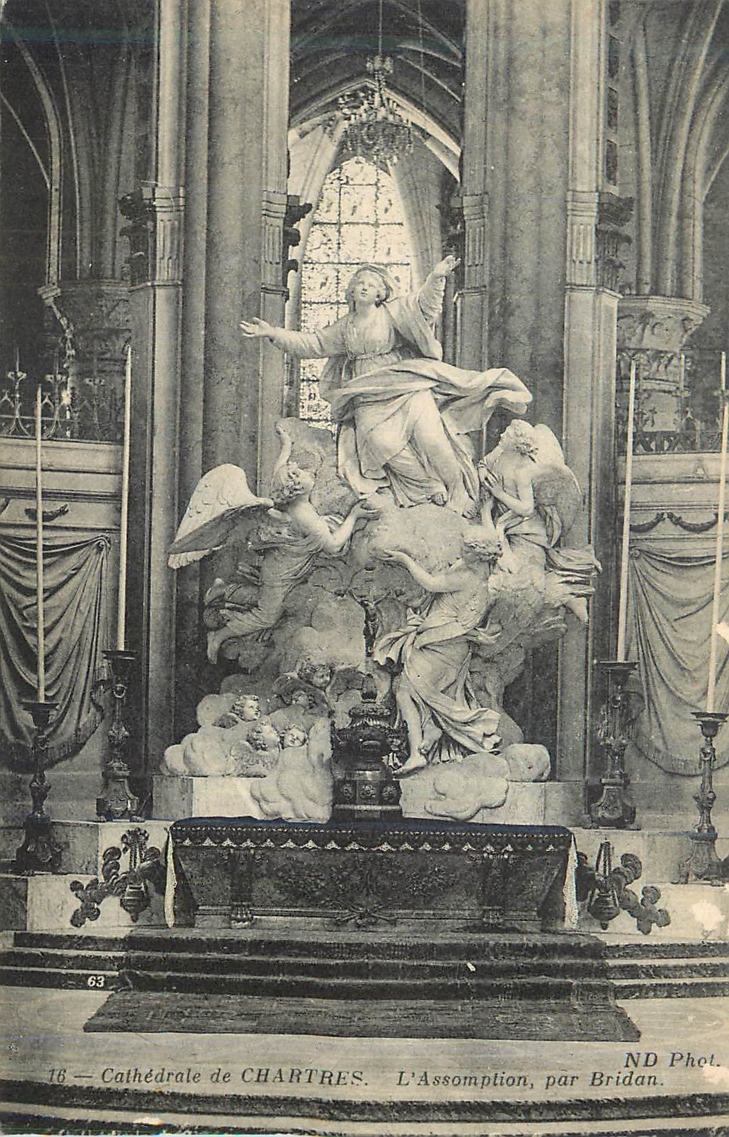 CPA Cathedrale de Chartres L'Assomption par Bridan
