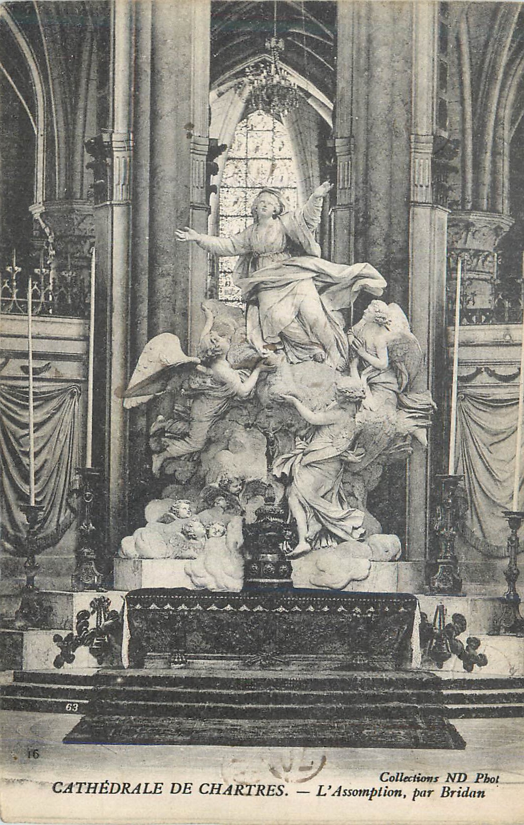 CPA Cathedrale de Chartres L'Assomption par Bridan