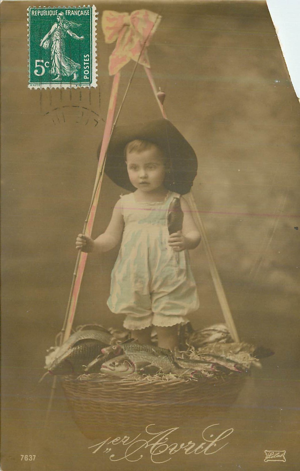 CPA 1er Avril