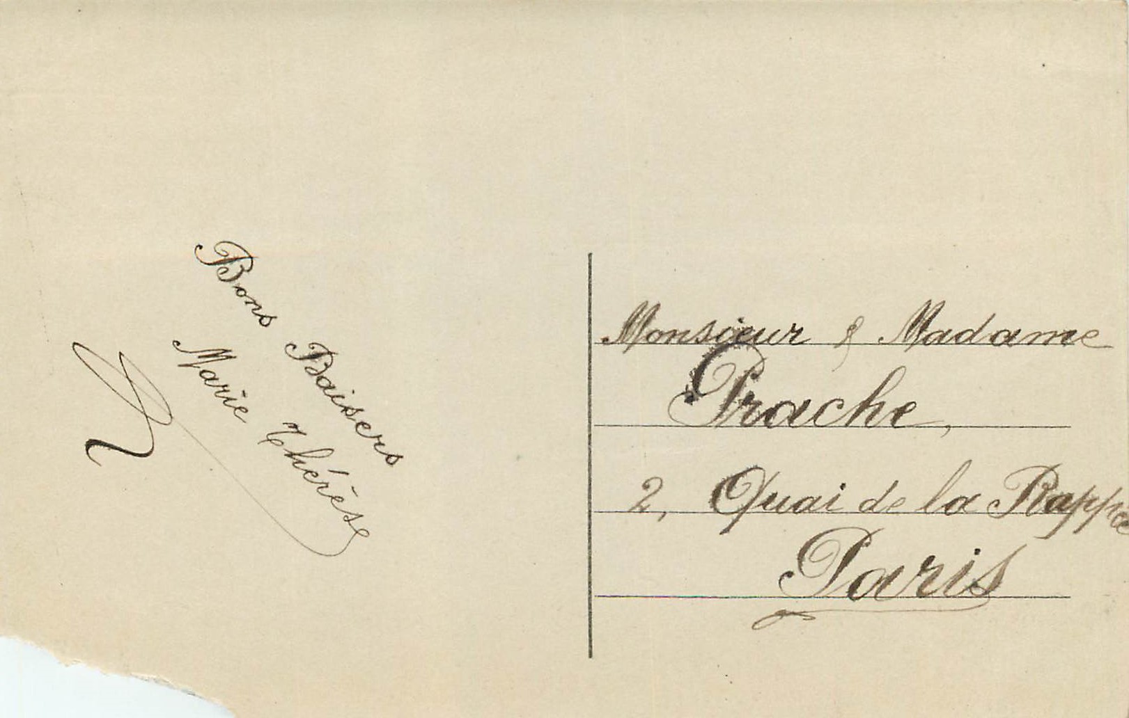 CPA 1er Avril — Rückseite