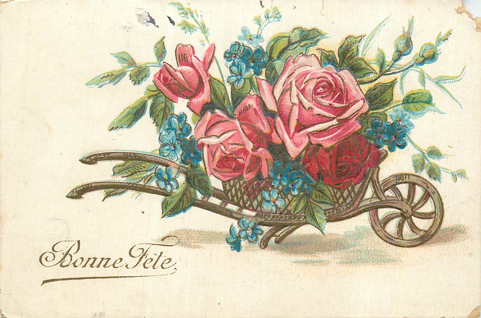 CPA Bonne Fete