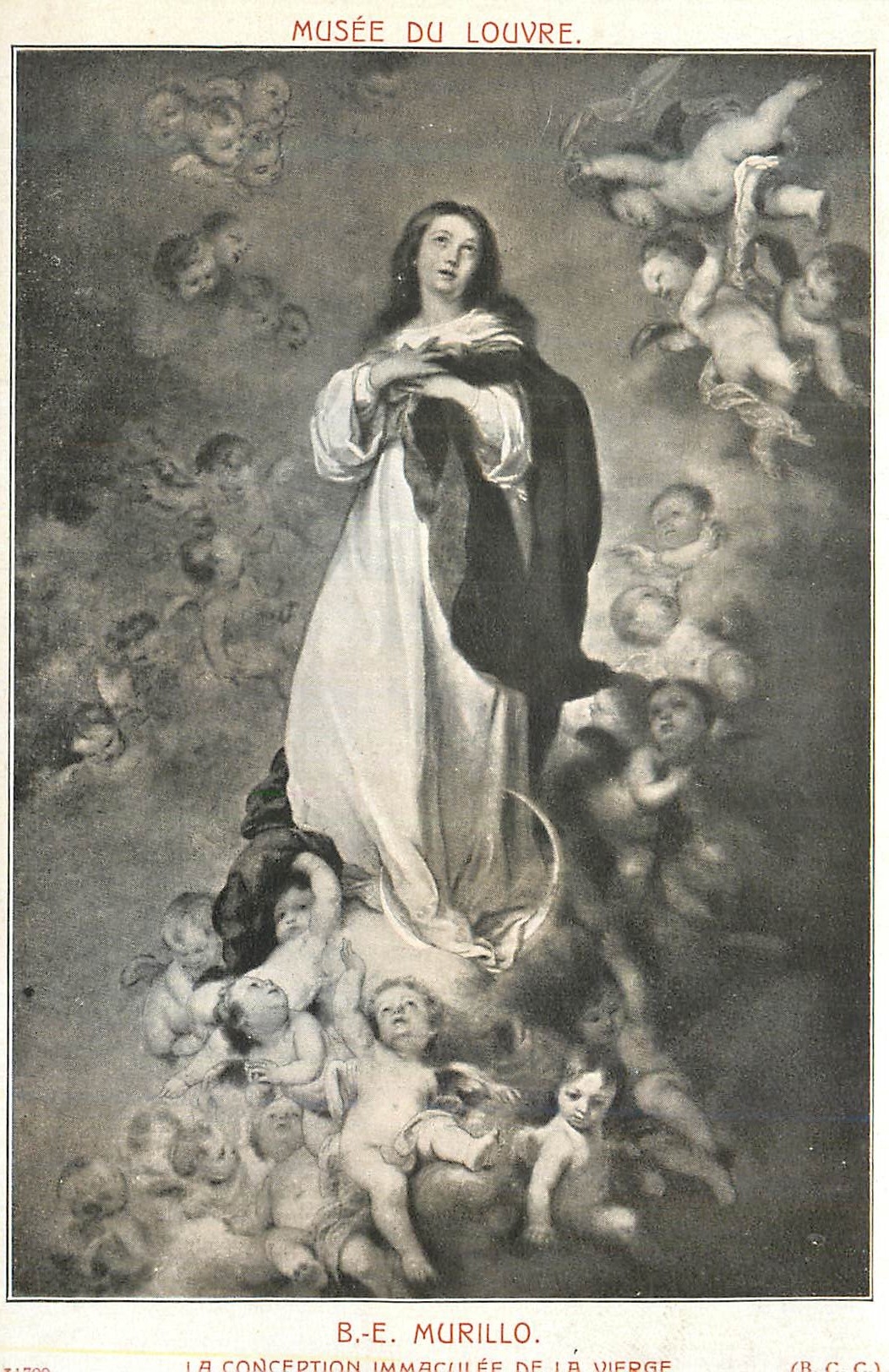CPA Musee du Louvre B E Murillo La Conception Immaculee de la Vierge