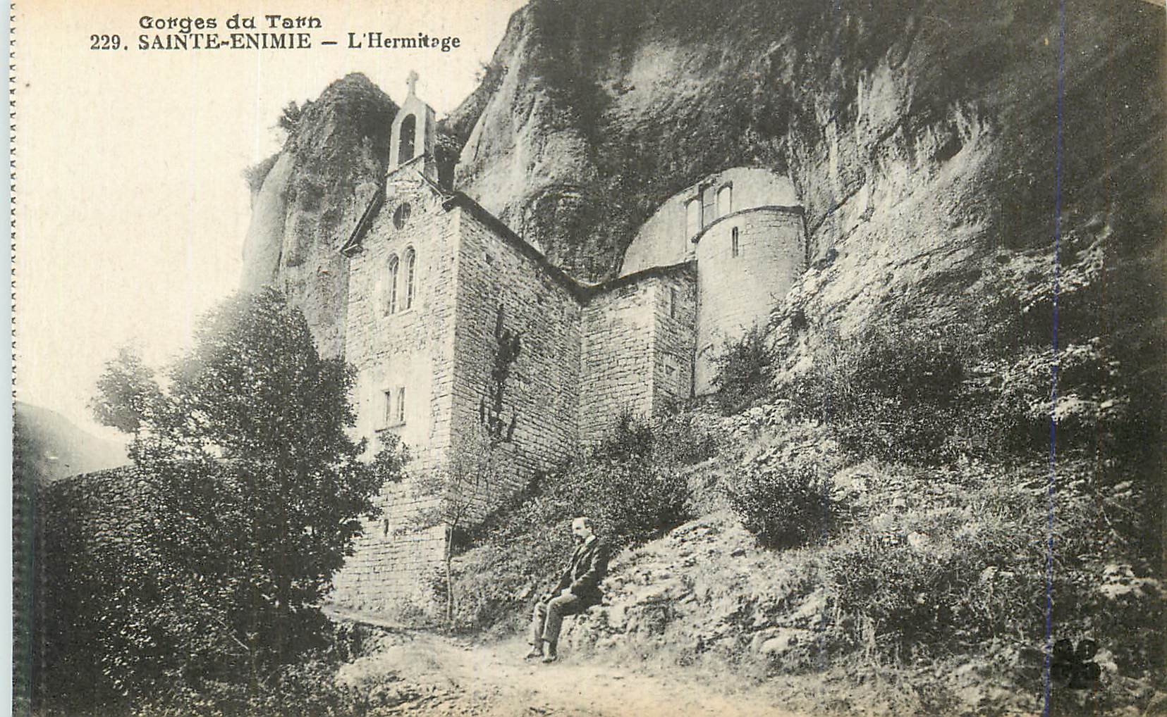 CPA Gorges du Tarn Sainte Enimie l'Hermitage