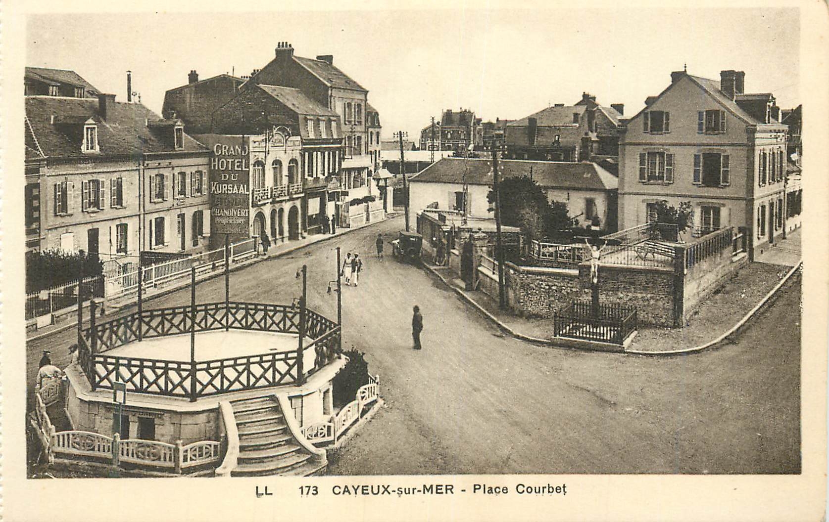 CPA Cayeux sur Mer PLace Courbet