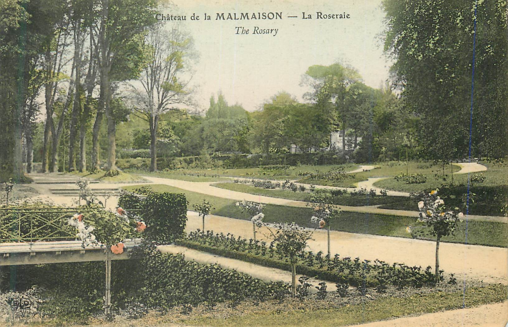 CPA Chateau de la Malmaison la Roseraie