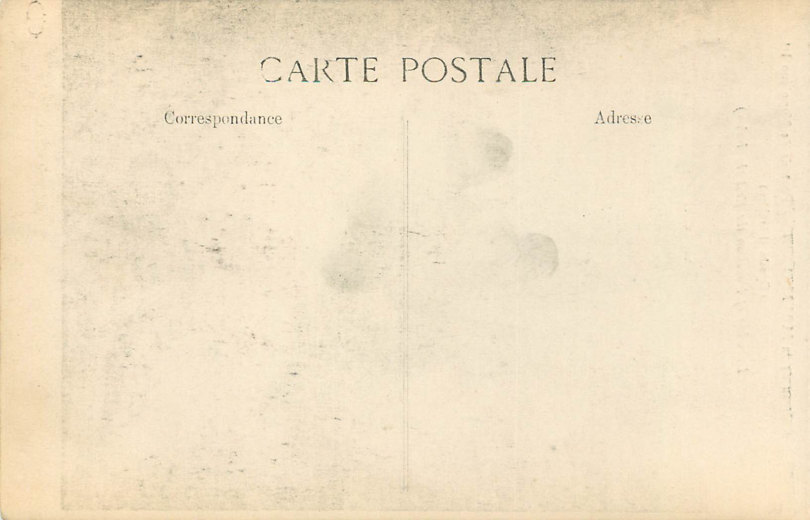 CPA Chateau de la Malmaison  Portrait de Napoleon 1er (Dessin d'Isabey) — Verso