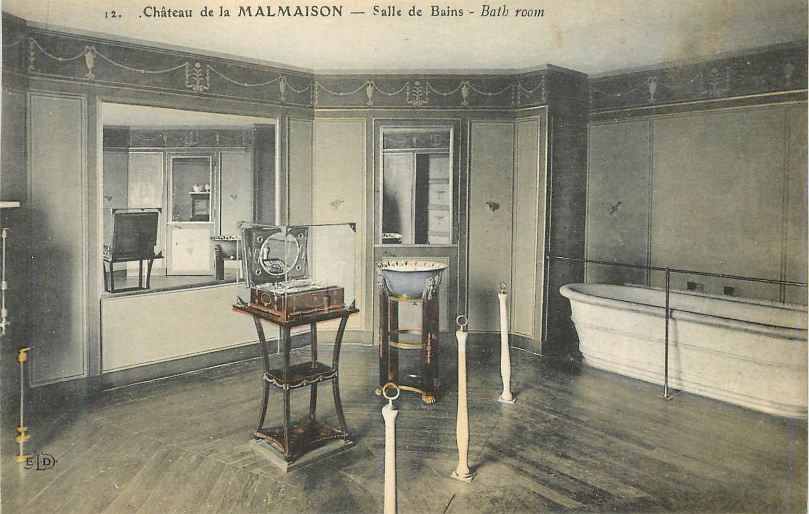 CPA Chateau de la Malmaison Salle de Bains