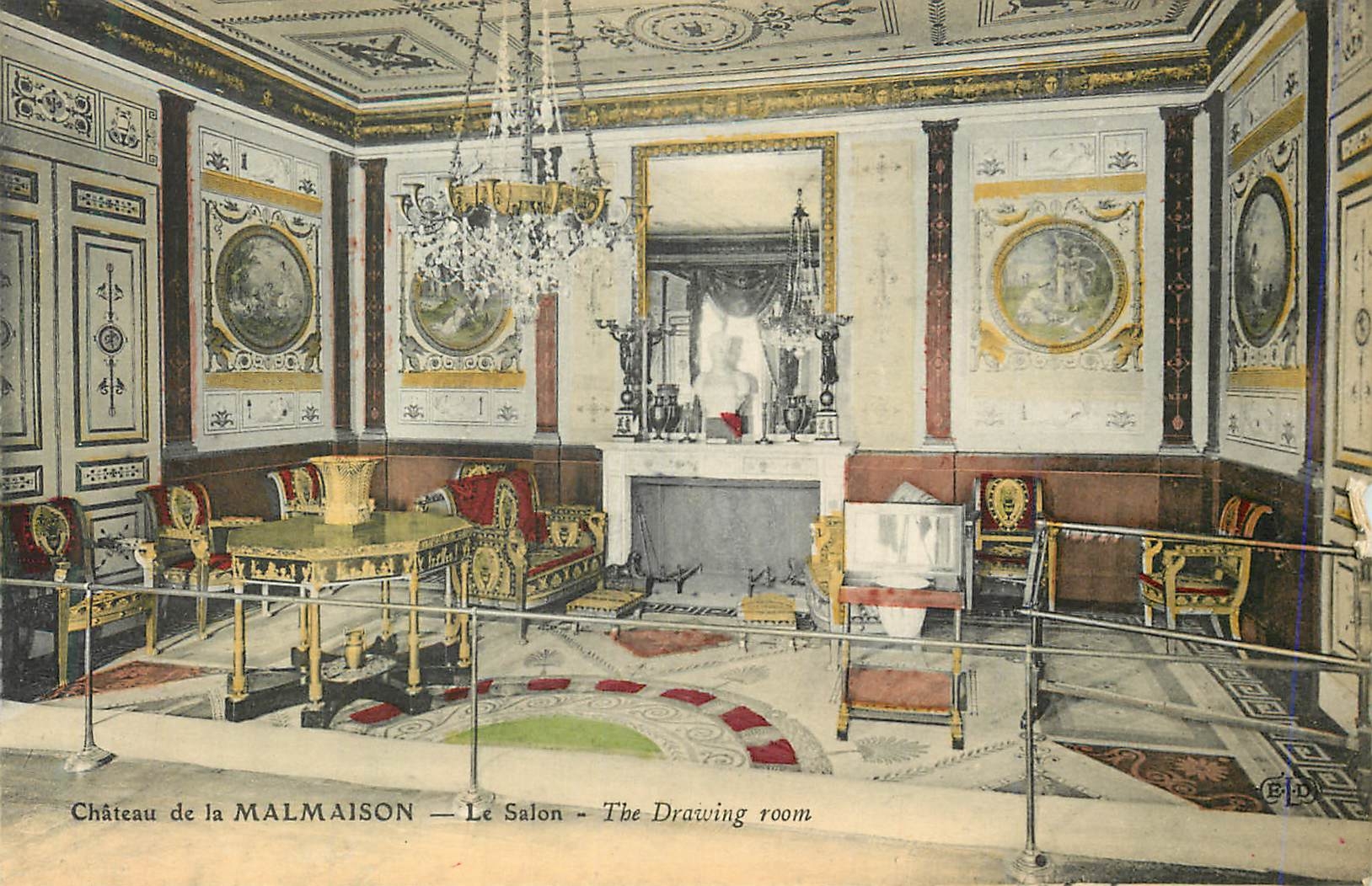 CPA Chateau de la Malmaison la Salon