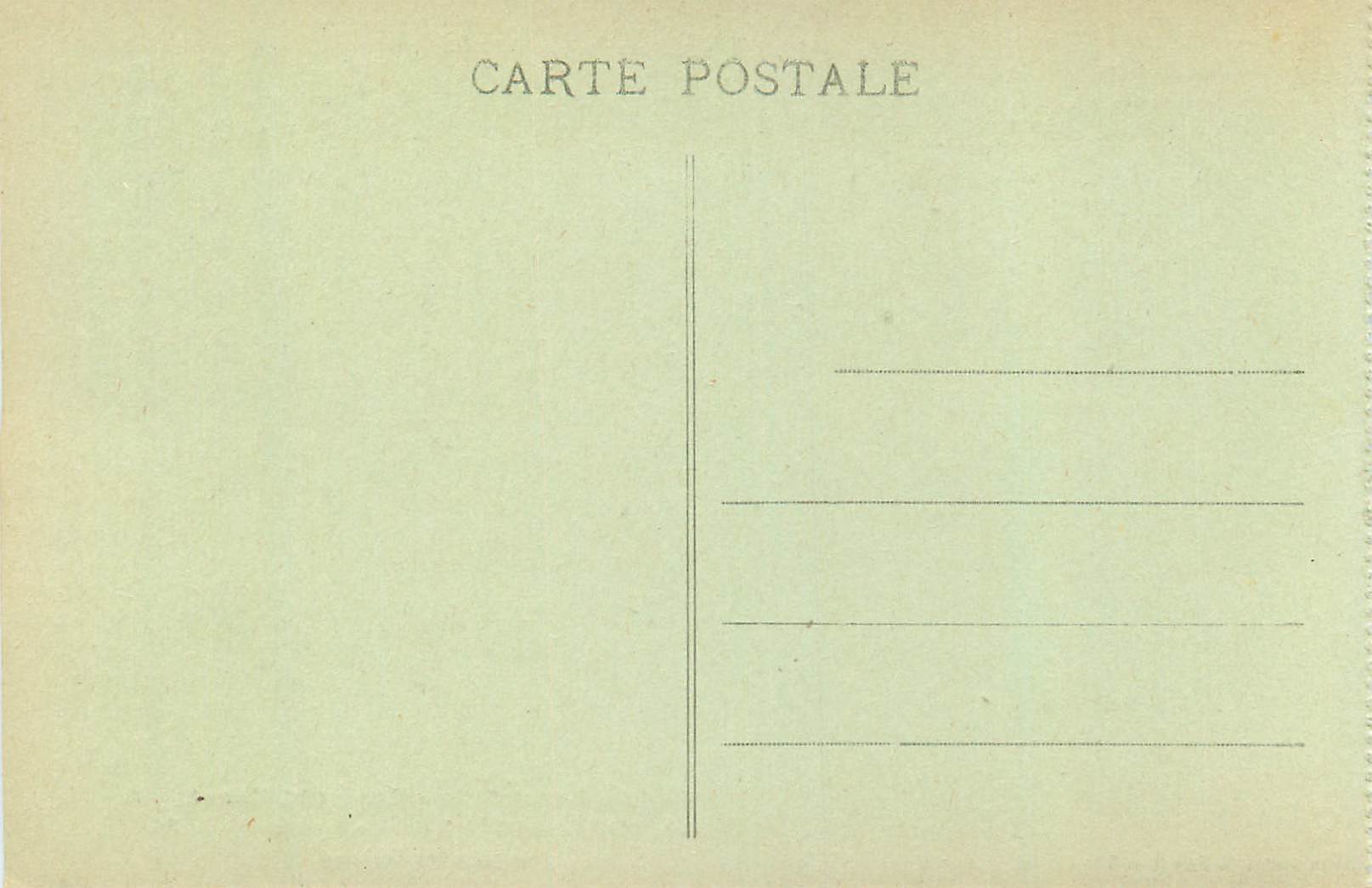 CPA Mont Saint Michel Cote d'Emeraude le Promenoir — Verso