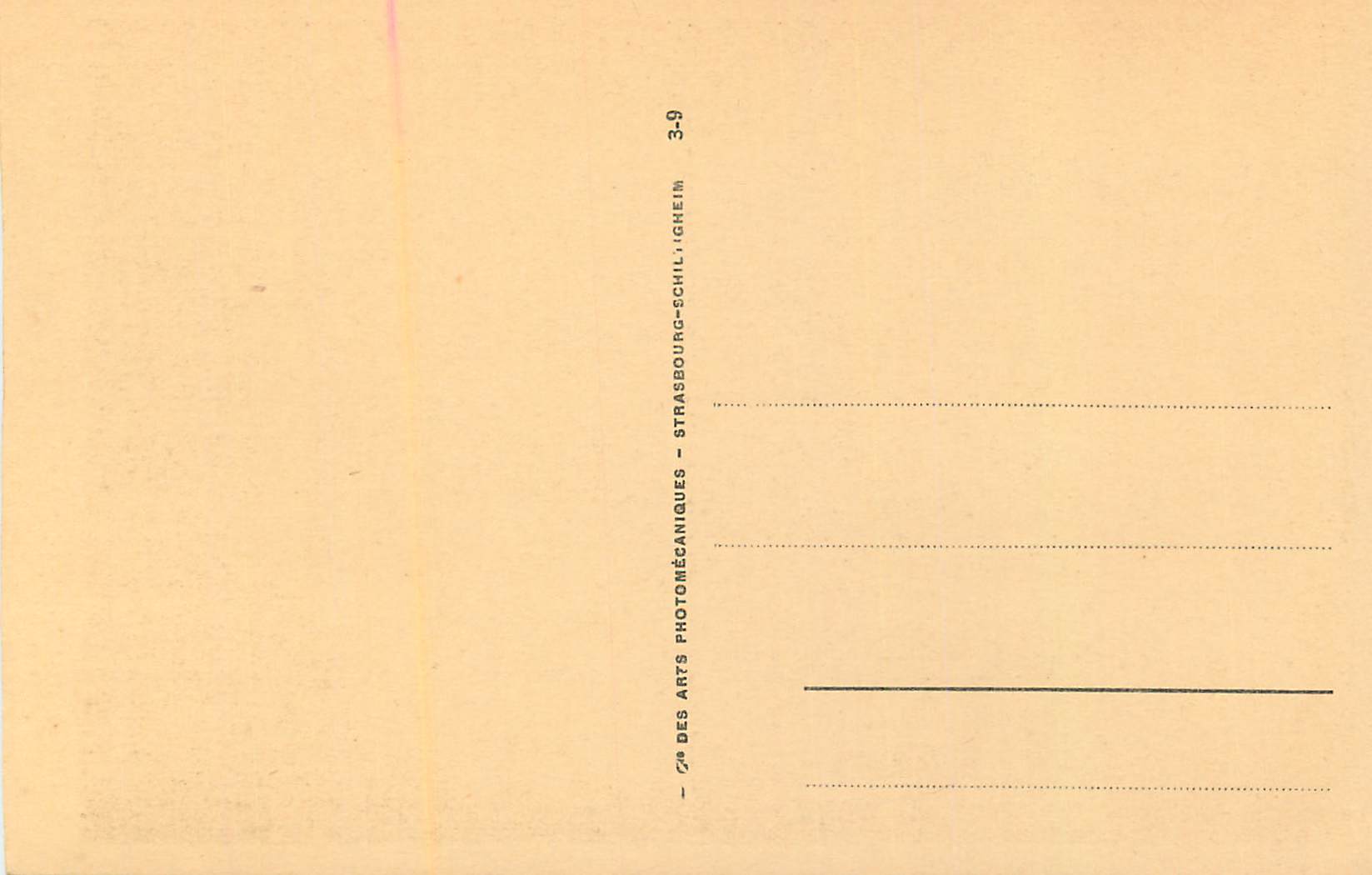 CPA Thann Cathedrale St Thiebault Grand Portail — Rückseite