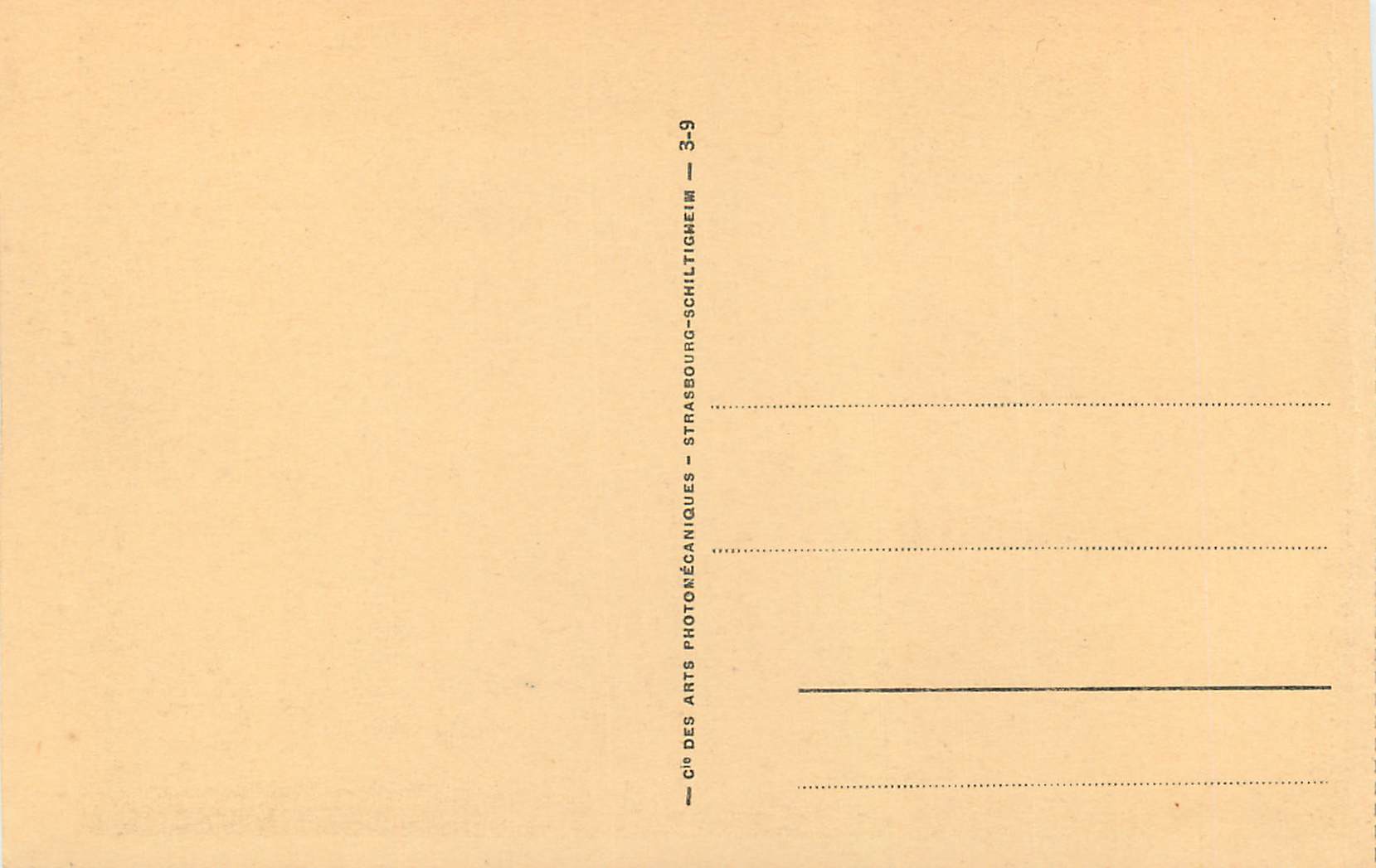 CPA Thann Portail de la Cathedrale  — Rückseite