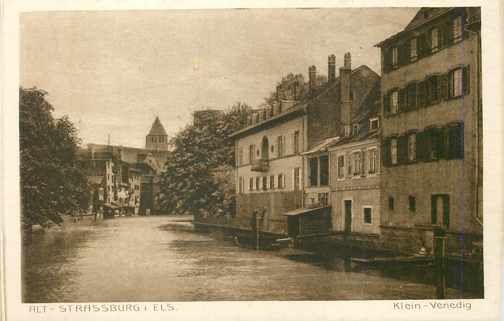 CPA Strassburg Klein Venedig