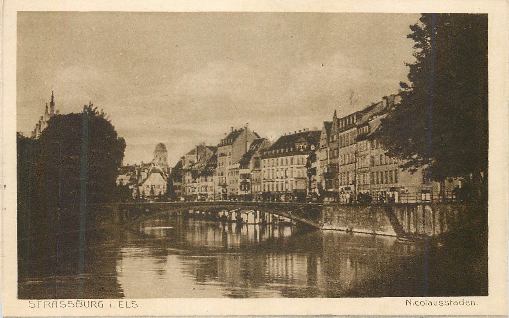 CPA Strassburg Nicolausstaden