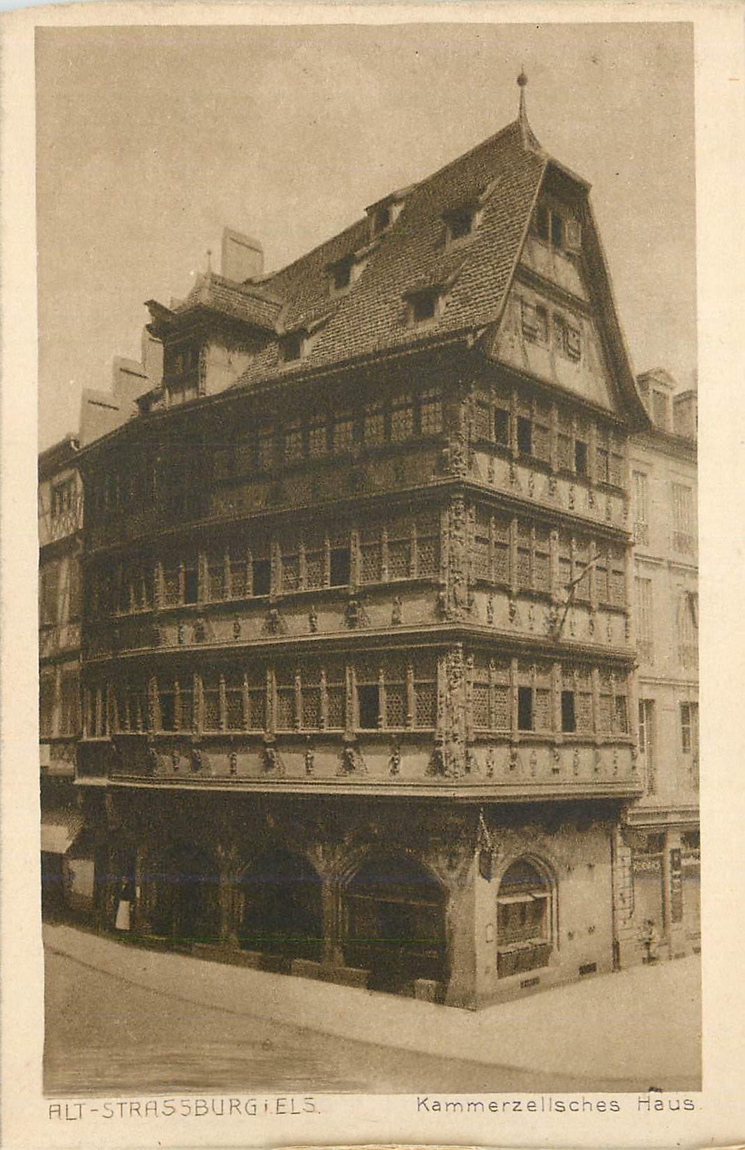 CPA Strassburg Kammerzelisches Haus