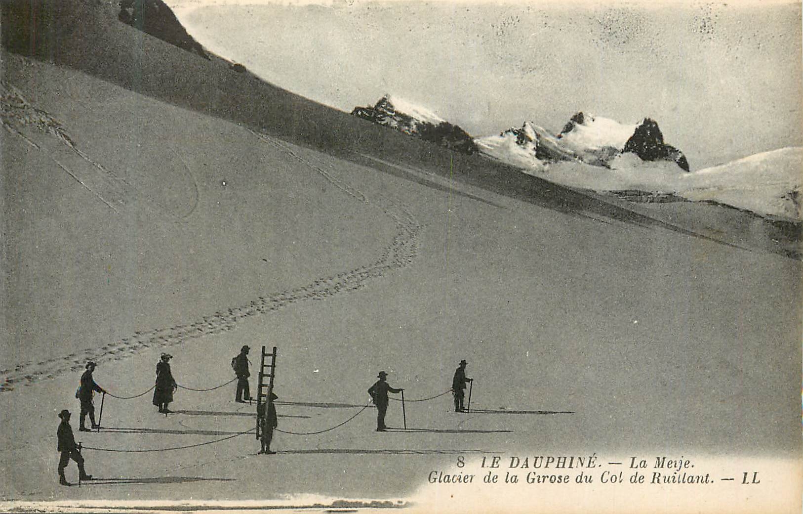 Glacier de la Girose du Col de Ruillant — La Meyje — Éditeur LL