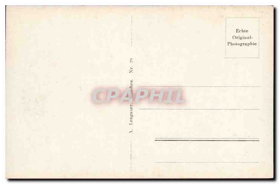 Baviere-Bayern- Munchen- Venusstempel im Hofgarten-CPA — Rückseite