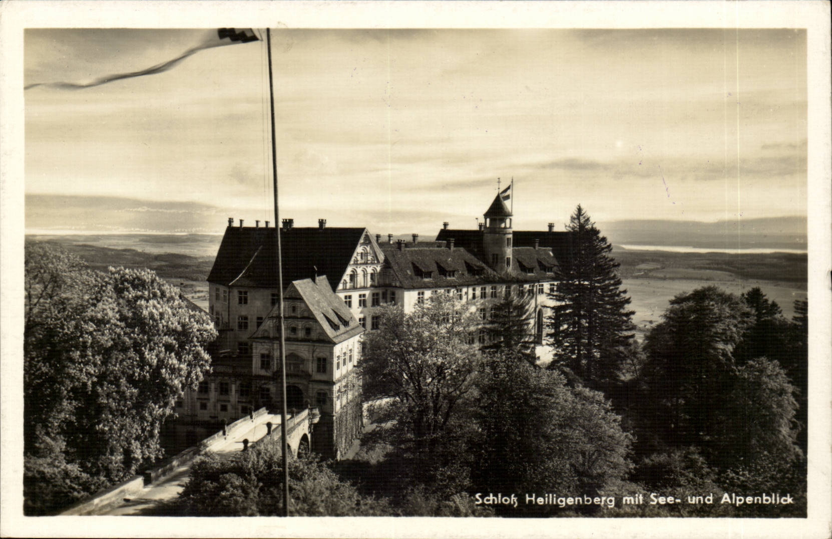 Baviere-Bayern- Schloss Heiligenberg -CPA