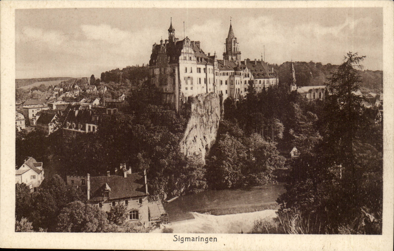 Schloss Sigmaringen-Germany-Allemagne -CPA