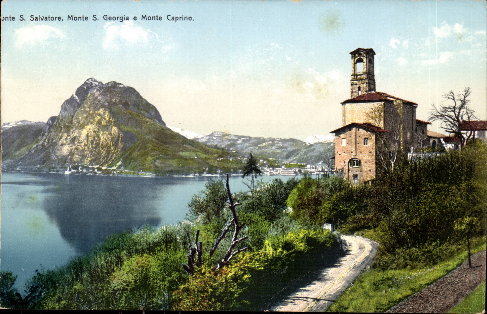 Salvatore CPA Monte S Georgia e Monte CAprino Italie Italia