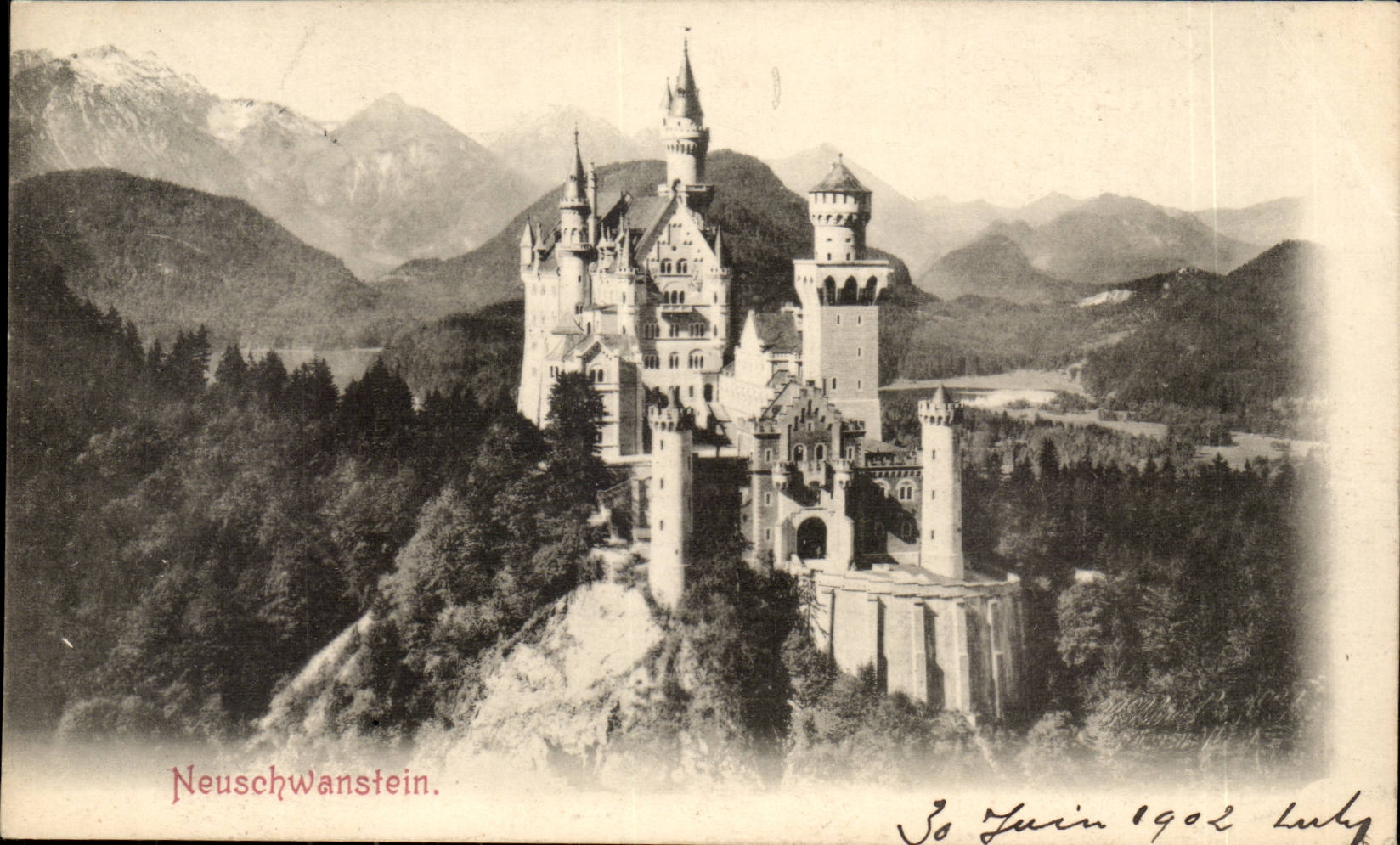 Baviere-Bayern- Schloss Neuscwanstein -CPA