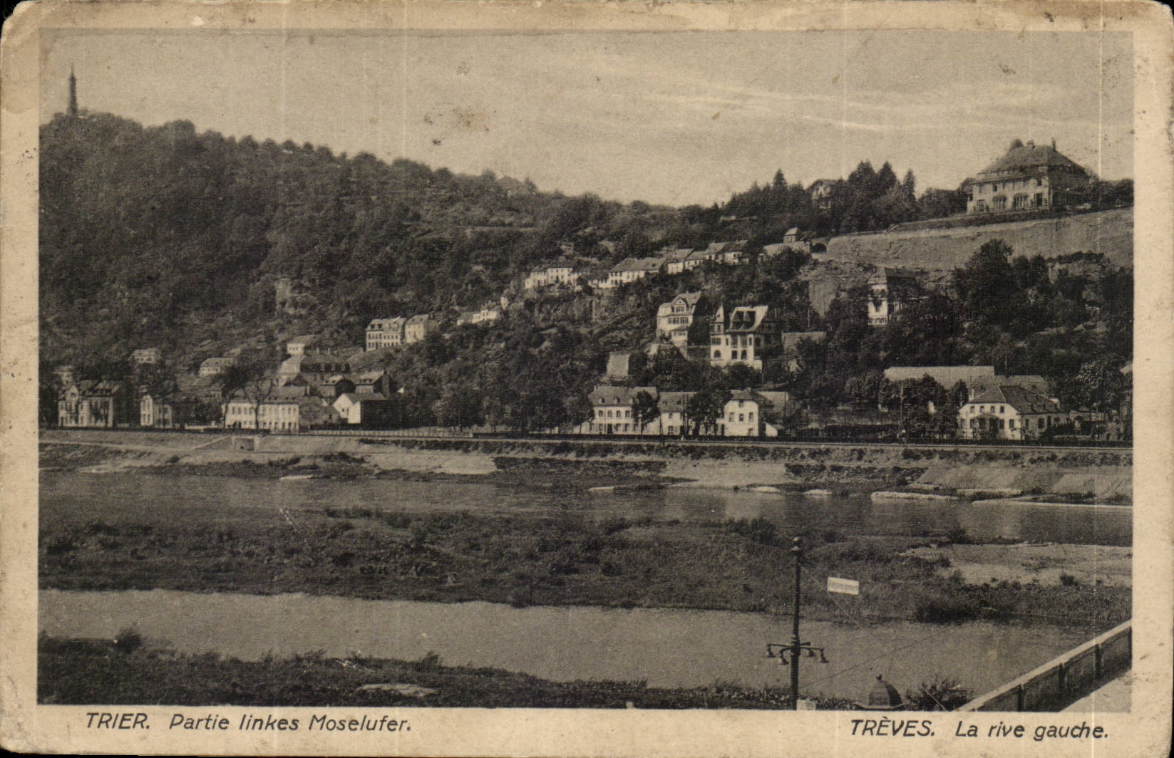 Trier-Treves-Partie linkes Moselufer-CPA
