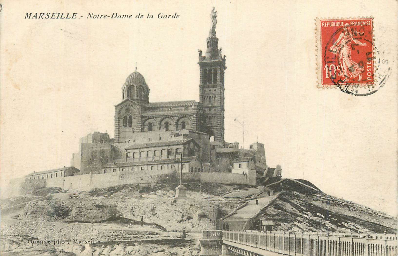 CPA Marseille Notre Dame de la Garde