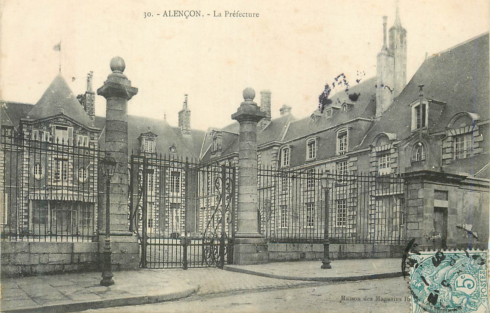 CPA Alencon la Prefecture