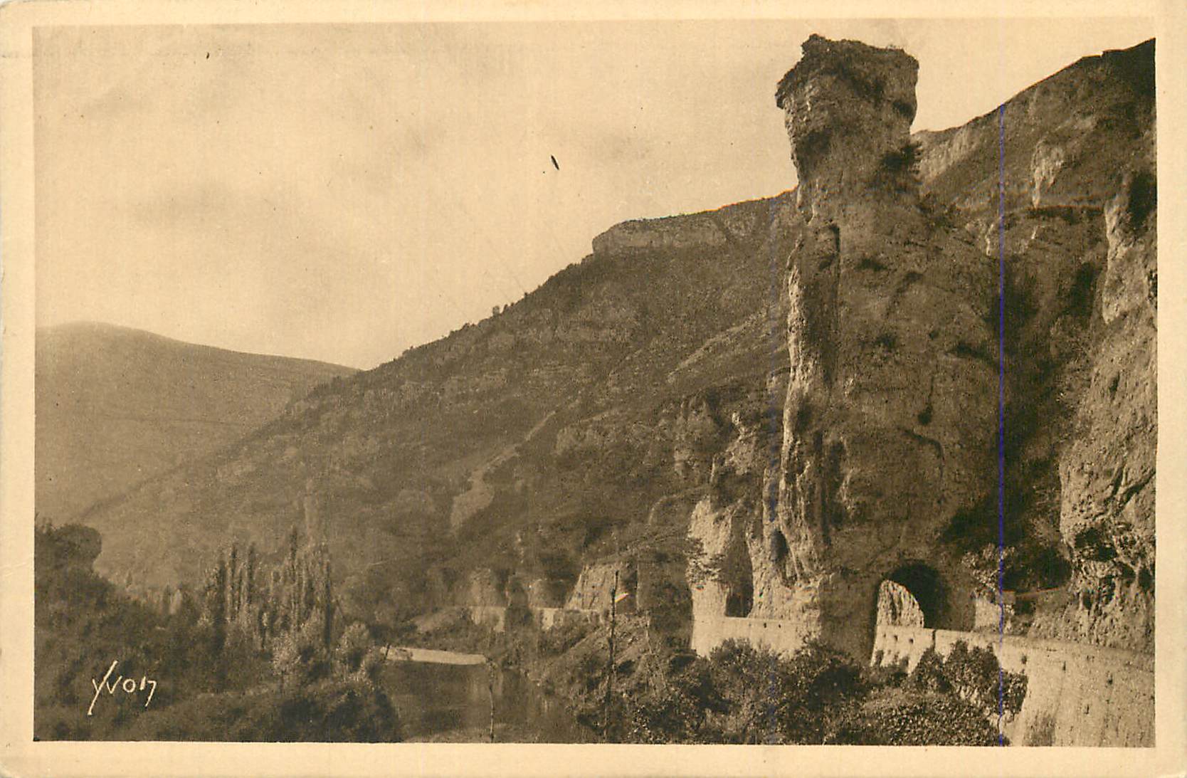 CPA Pougnadoire (Lozere) Gorges du Tarn