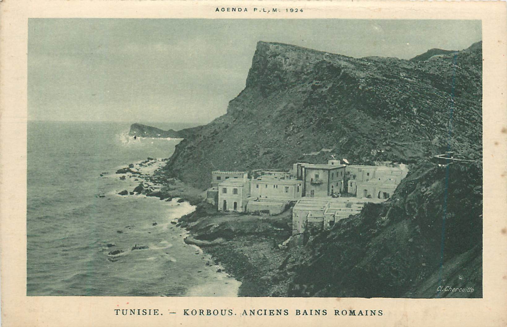 CPA Tunisie Kourbous Anciens Bains Romains