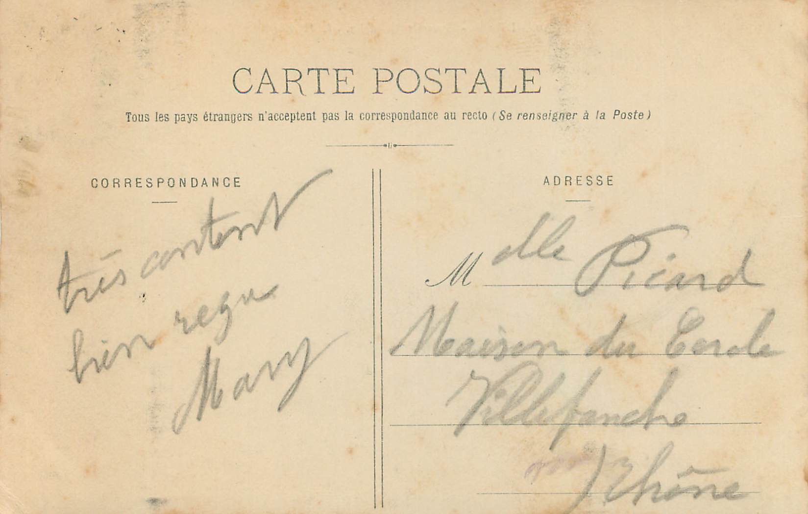 CPA Dijon Quartier Heudelet Militaria — Verso