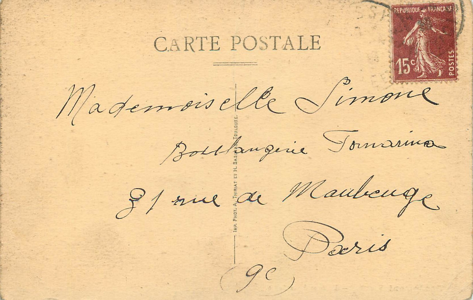 CPA Dennemont (S et O) un Bras de la Seine — Back