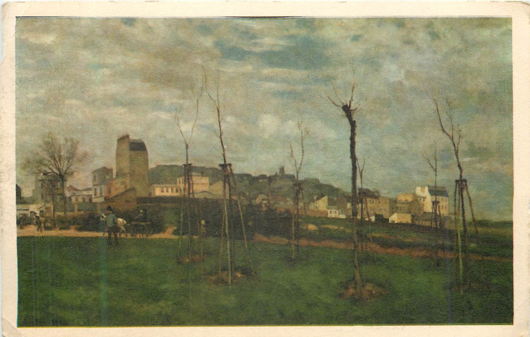 Vue de Montmétier — Alfred Sisley (1840-1899) — Éditions S.P.A.D.E.M. Série W