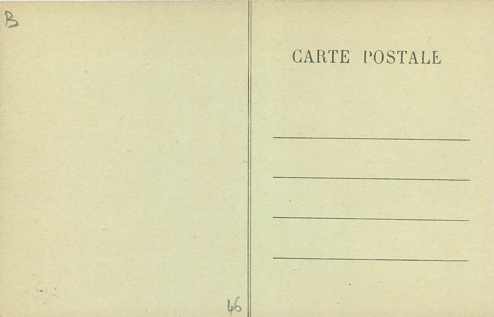 CPA Terrasse du Restaurant du Puits de  Padirac (Lot) — Rückseite