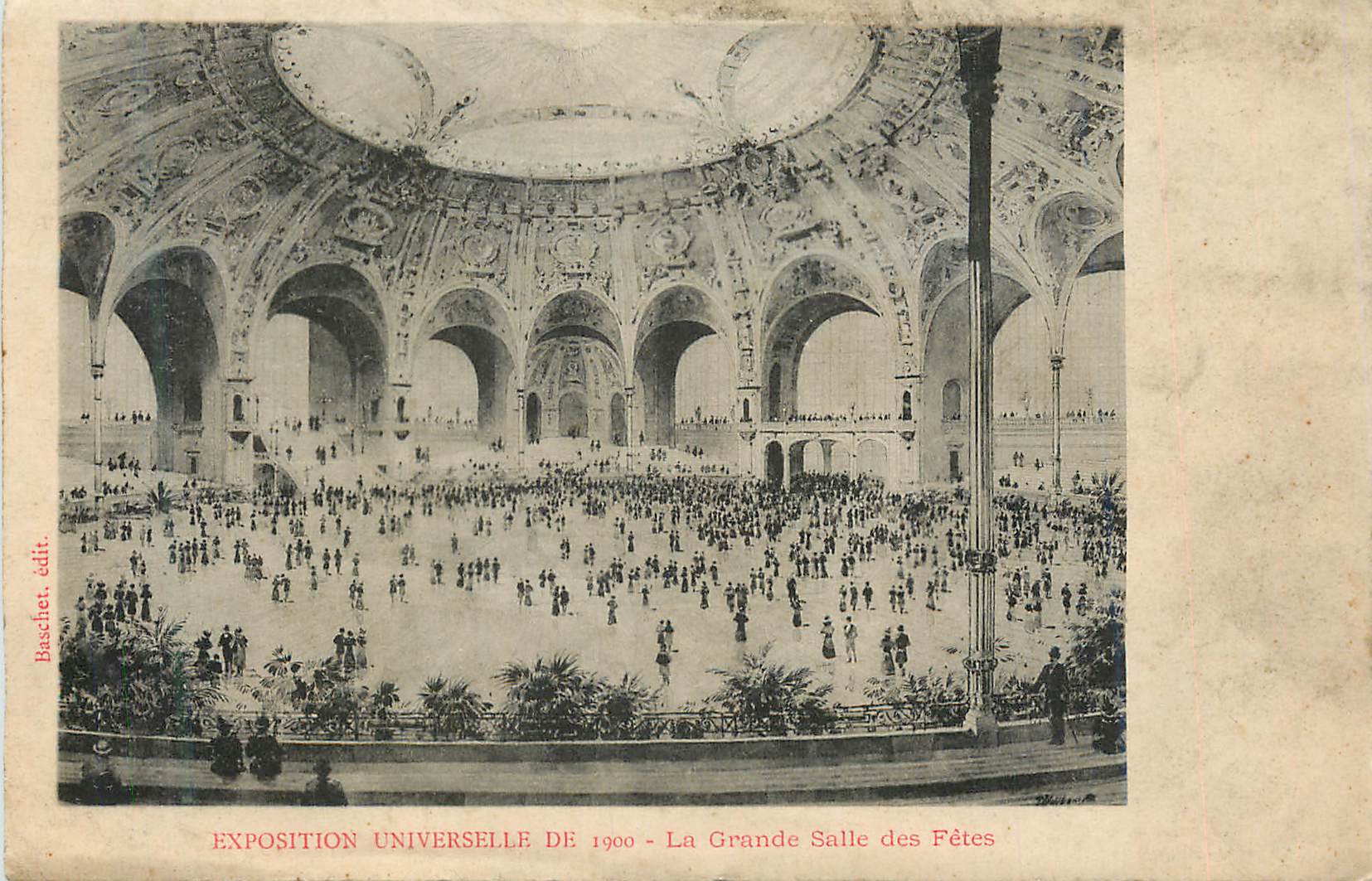 CPA Exposition Universelle de 1900 La Grande Salle des Fetes