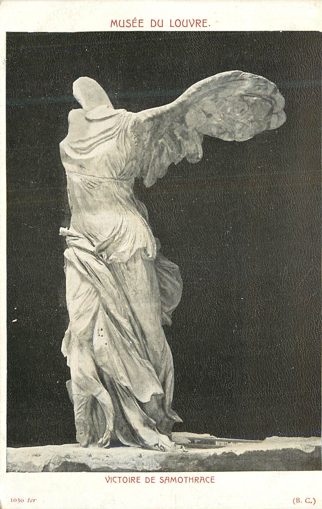 CPA Musee du Louvre Victoire de Samothrace