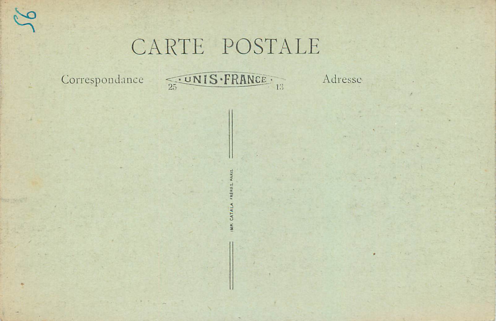 CPA Vichy (Allier) Promenade sur les Bords de l'Allier — Verso