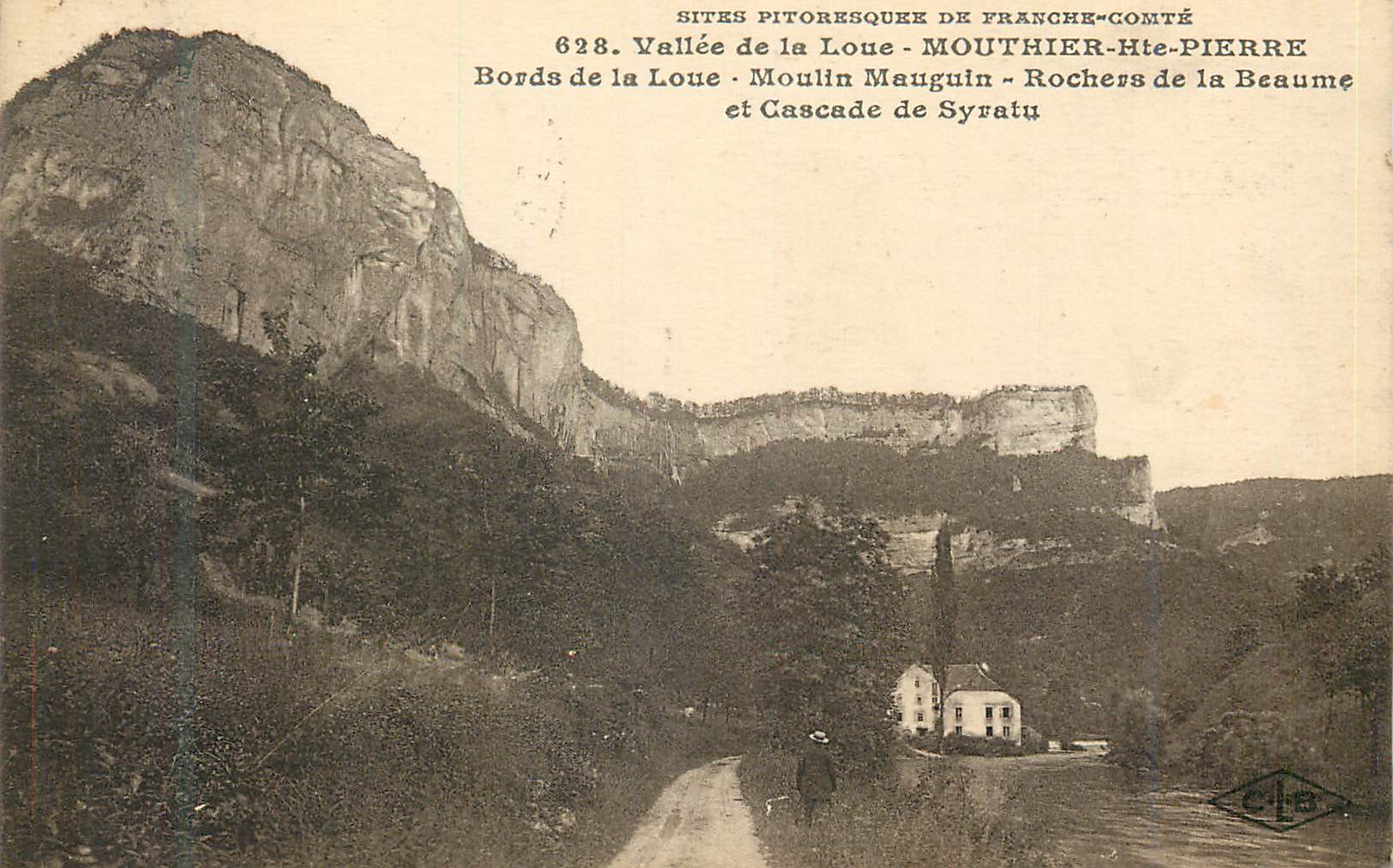 CPA Sites Pittoresques de Franche Comte Vallee de la Loue Mouthier Hte Pyerre