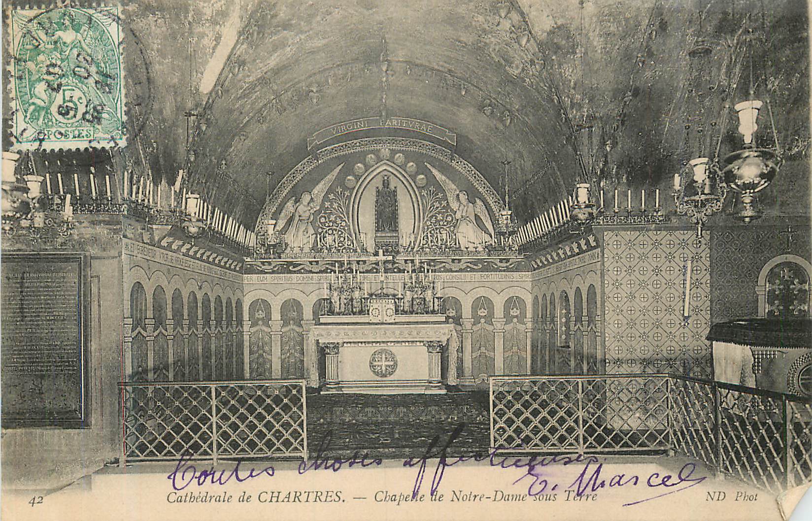 Cathédrale de Chartres — Chapelle de Notre-Dame sous Terre — ND Phot
