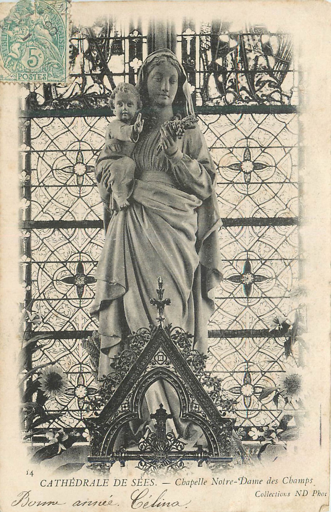 CPA Cathedrale de Sees Chapelle Notre Dame des Champs