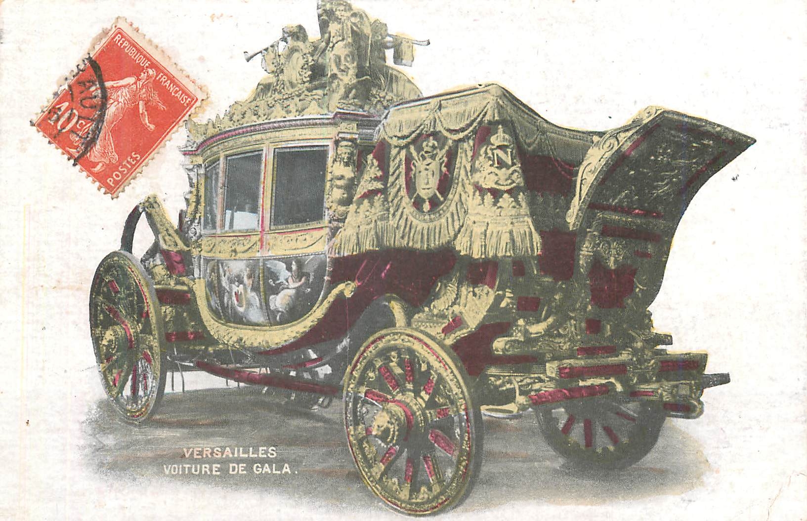 Versailles — Voiture de gala — Éditeur non identifié, n° de série non visible